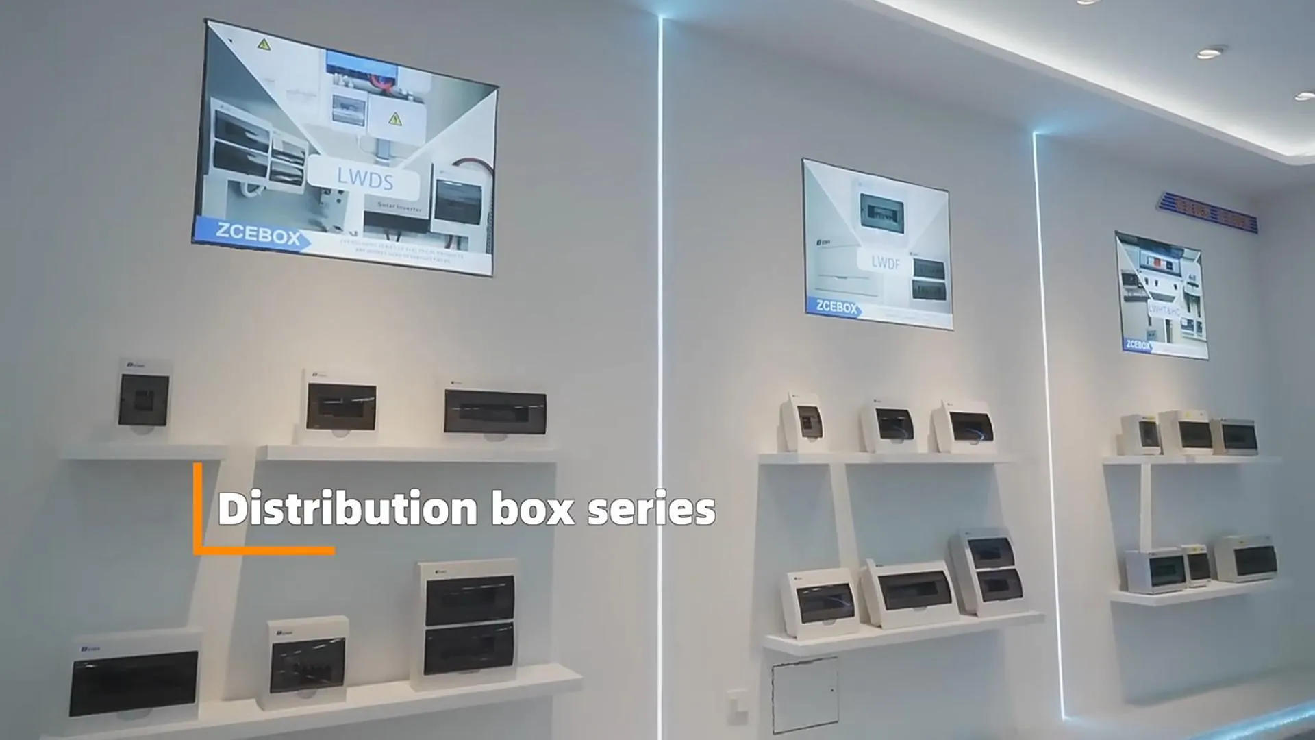 Série de boîtes de distribution