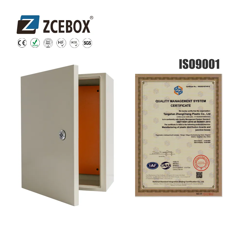 Boîte de distribution extérieure du support de surface