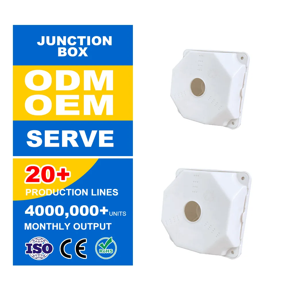 Boîte de jonction de vidéosurveillance étanche