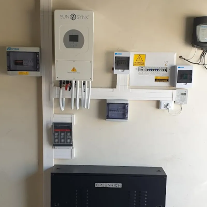 Boîte de distribution basse tension