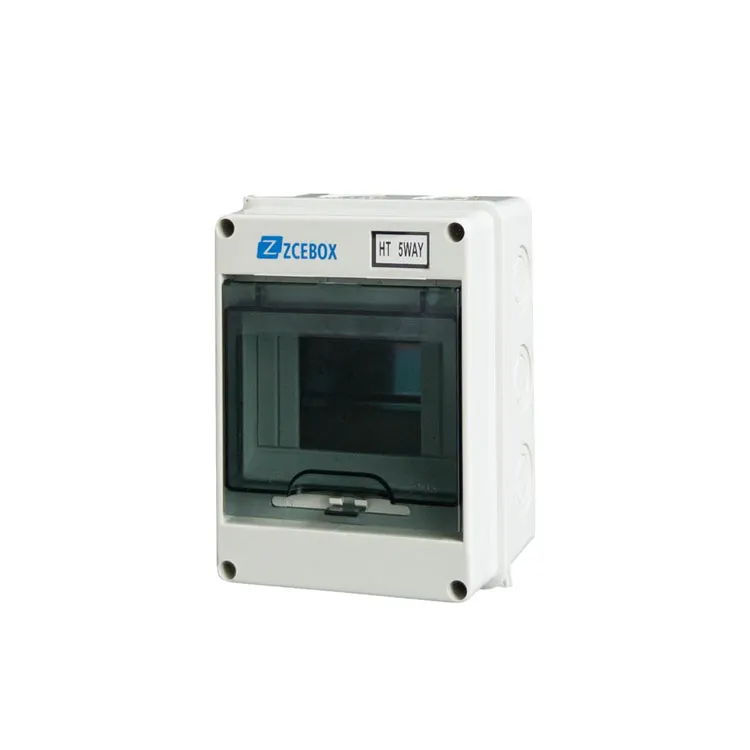 Boîte de distribution électrique à 5 voies MCB