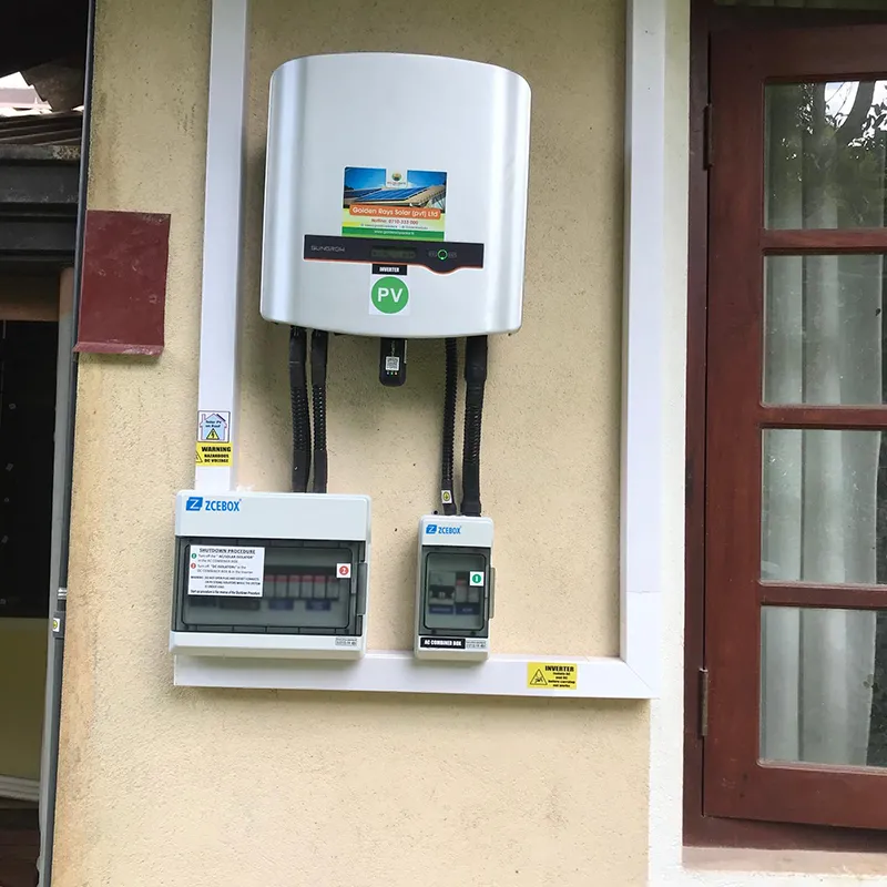Boîte de distribution électrique de 6 façons