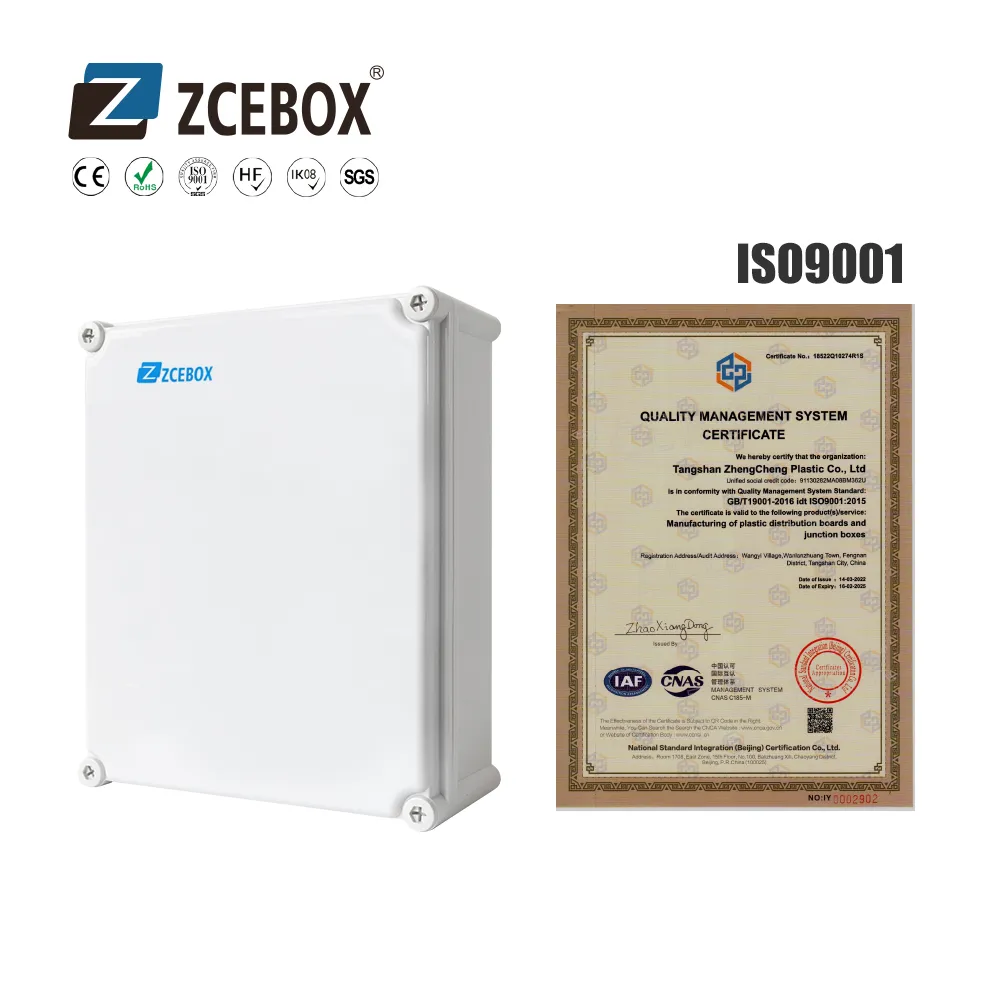Boîte de jonction électrique PVC