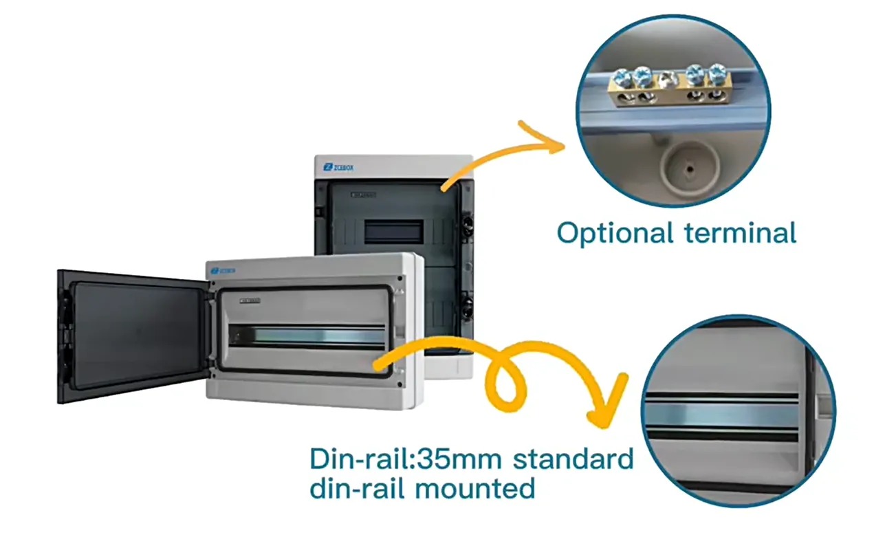 Boîtes de connexion ABS et PVC pour applications générales basse tension