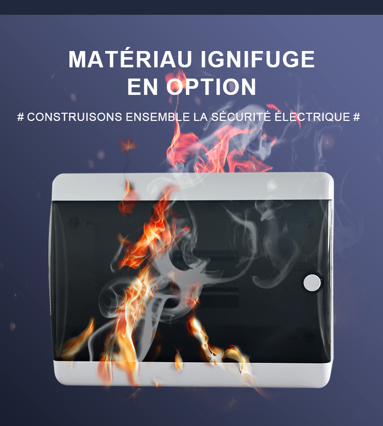 Boîte de distribution MCB ABS 