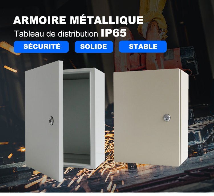 Boîte de distribution extérieure du support de surface