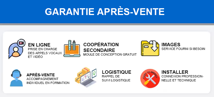 Boîte de distribution électrique de certification CE