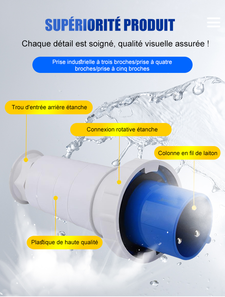 Douille industrielle